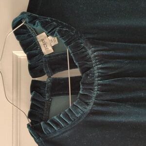 🎄🎄JCrew Factory Velvet Tiered Dress,🎄🎄 12